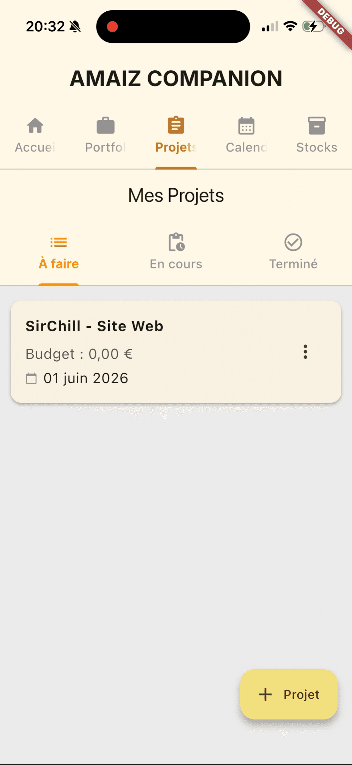 Suivi de projets